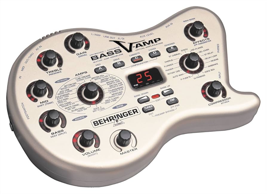 BEHRINGER V-AMP2 アンプシュミレーター モデリングアンプ 徹底レビュー】BEHRINGER V-Amp2で手に入れるギタリストの理想